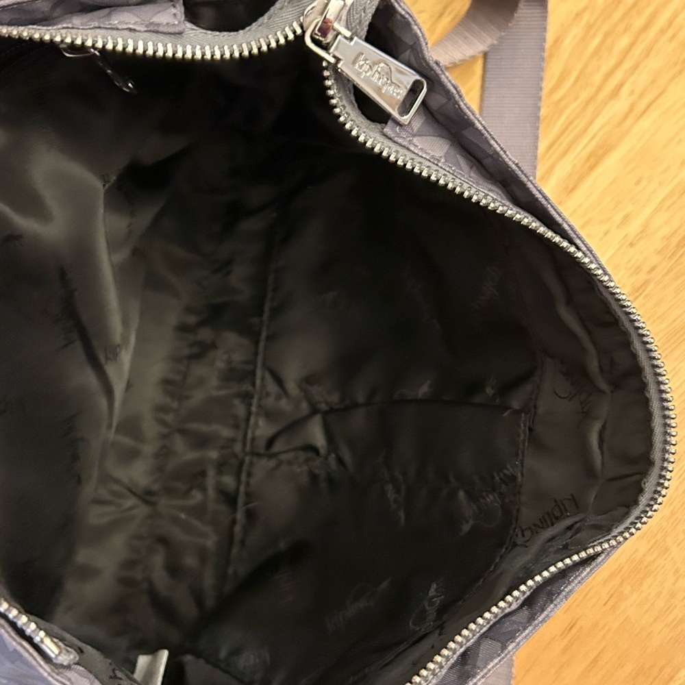 Kipling Hobo Gray Geometric Shoulder Bag - Picture 8 of 16